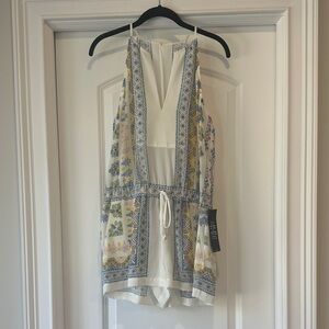 NWT BCBGMaxazria Sleeveless Romper